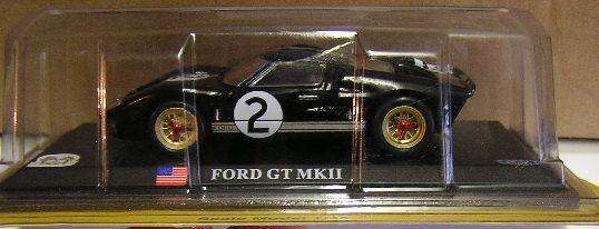 Del Prado Diecast Model Car Series , Ford GT MK2 MK 2 , 1/43 scale , new in blister pack