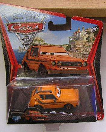 Disney Pixar Mattel Diecast Model Car Cars 2 2011 Movie Film No 13 Grem 1/55 scale new in pack