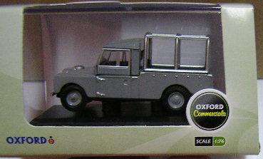 Oxford Diecast Model Car LAN1109001 Land Rover Series I with railings OO 1/76 railway scale new