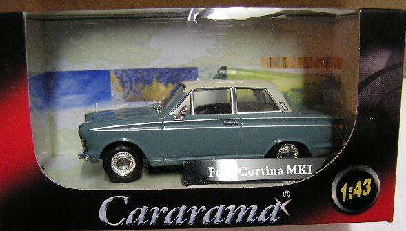 Cararama Diecast Model Car Ford Cortina MKI MK I 1/43 scale new in box