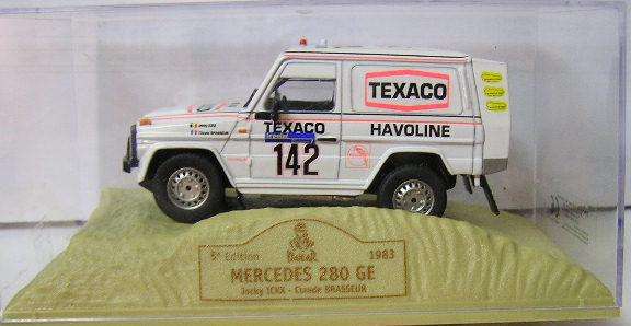 Norev Car Mercedes Benz 280GE 280 GE Gelandewagen Paris Dakar Winner 1983 "Texaco" , 1/43 scale ,new