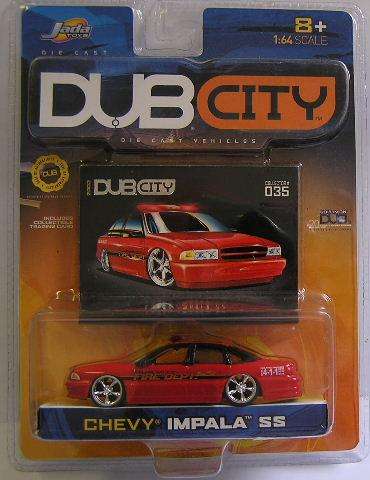 Jada Car Dub City , Chevrolet Chevy Impala SS "Fire Dept" , new in blister pack