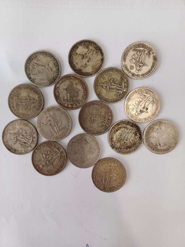 1 shillings 80% silver