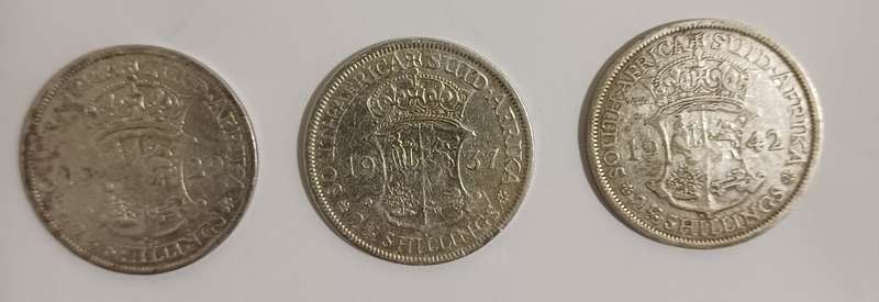2 1/2 shillings 80% silver