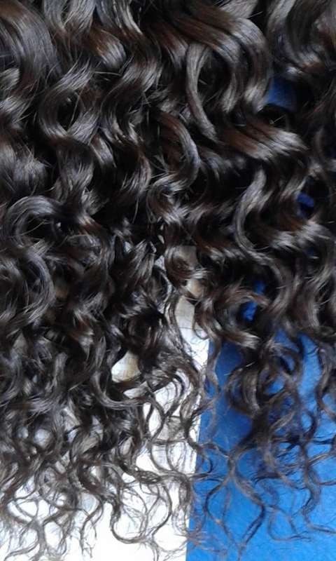 Brazillian virgin jerry curls 12inches/8A/300g