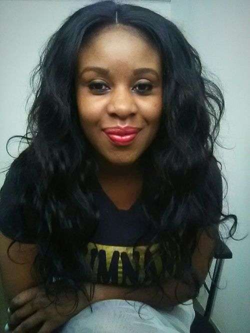 Unprocessed Peruvian virgin  hair weaves 16 inches/10A/300g