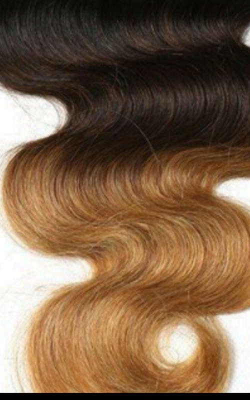 Peruvian and Brazilian virgin hair 16inches /300g/3bundles/8A*free shipping*