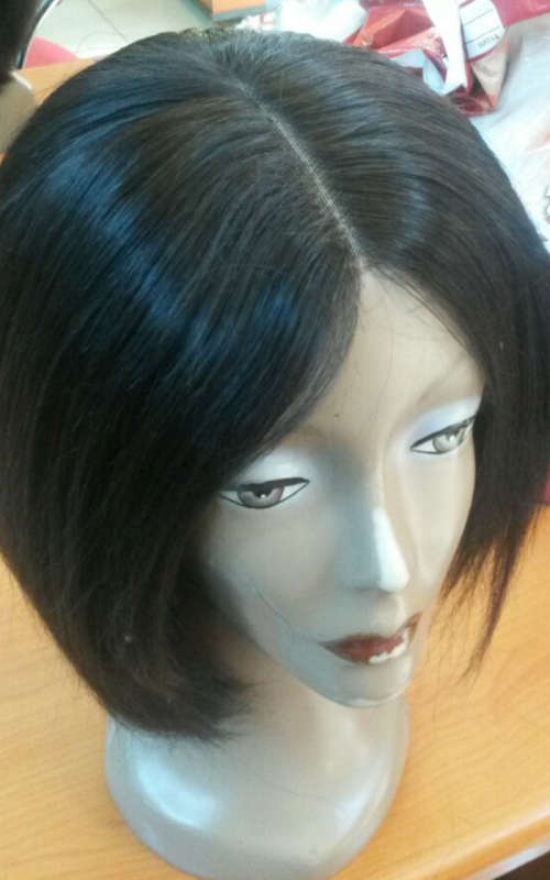 Brazilian & Peruvian 3part lace frontal wig 6-20inches/8A/STRAIGHT OR WAVY*FREE SHIPPING*