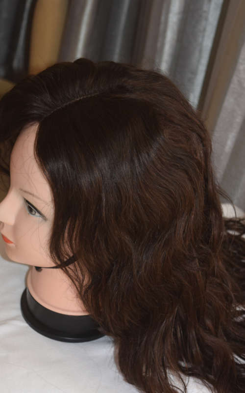Brazilian & Peruvian 3part lace frontal wig 6-20inches/8A/STRAIGHT OR WAVY*FREE SHIPPING*
