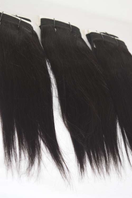 Brazilian & Peruvian hair 8 inches /9A/300g