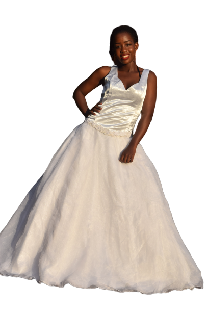 Wedding dresses/size 10/2dresses+veils(COMBO DEAL)