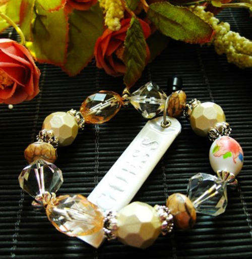 Guess Resin Bead Bracelet Brand New with Tag