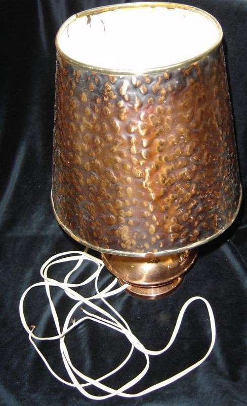COPPER TABLE LAMP