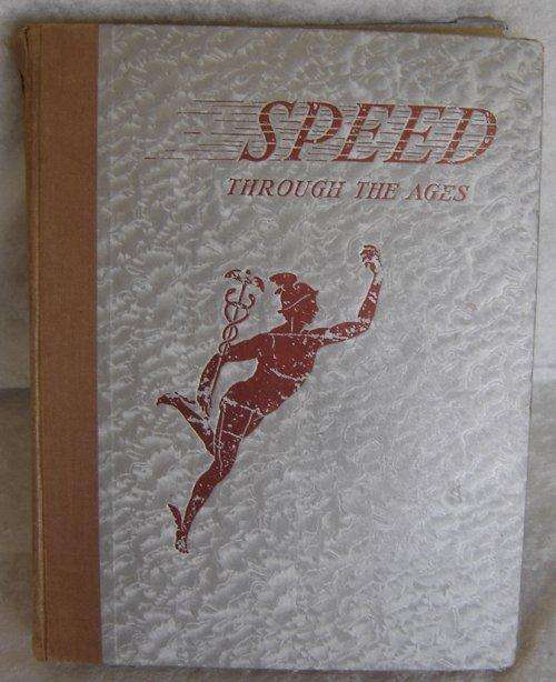 SPEED THROUGH THE AGES BY MALCOLM CAMPBELL, COMPLETE ALBUM OF 250 CIGARETTE CARDS ** FREE POSTAGE **