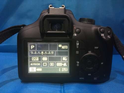 CANON 4000D DSLR CAMERA WITH 18-55 EF 3.5-5.6 MARK III LENS SET