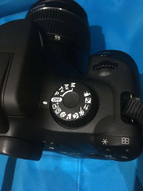 CANON 4000D DSLR CAMERA WITH 18-55 EF 3.5-5.6 MARK III LENS SET