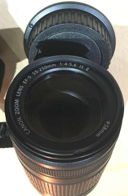 CANON 650d WITH 3 LENSES 18-55,50MM,55-250 IN EXCELLENT WORKING CONDITION- A GOOD DEAL