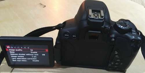 CANON 650d WITH 3 LENSES 18-55,50MM,55-250 IN EXCELLENT WORKING CONDITION- A GOOD DEAL