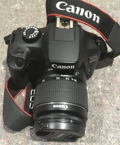 CANON EOS 4000D WITH 18-55mm LENSE IN EXCELLENT CONDITION WITH 64GB BRAND NEW MEMORY CARD X MAS SALE