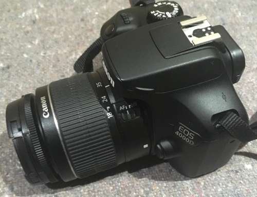CANON EOS 4000D WITH 18-55mm LENSE IN EXCELLENT CONDITION WITH 64GB BRAND NEW MEMORY CARD X MAS SALE