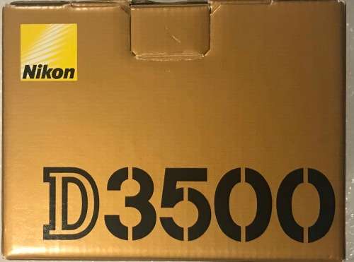 NIKON CAMERA D3500 WITH 18-55 DX VR LENS SET - CONDITION LIKE NEW