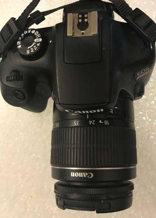 CANON EOS 4000D WITH 18-55mm LENSE IN EXCELLENT CONDITION