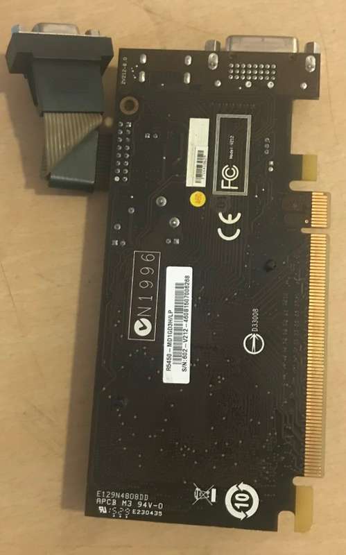 MSI ATI RADEON HD R5450 1GB GRAPHICS CARD IN GOOD WORKING CONDITION
