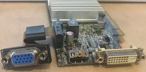MSI ATI RADEON HD R5450 1GB GRAPHICS CARD IN GOOD WORKING CONDITION