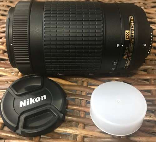 NIKON DX LENS AF 70-300 4.5-6.3G ED IN EXCELLENT WORKING CONDITION