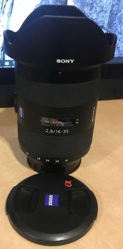 Sony 16-35 F2.8 Vario Sonnar ZA T* SSM Lens In Excellent Working Condition-10% OFF