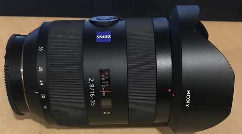 Sony 16-35 F2.8 Vario Sonnar ZA T* SSM Lens In Excellent Working Condition-10% OFF