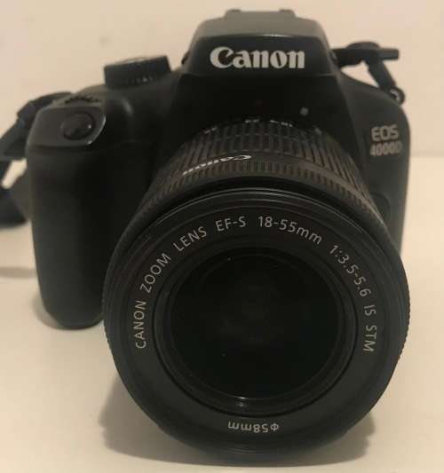 Canon 4000D With 18-55mm STM In Excellent Working Condition- 10% OFF