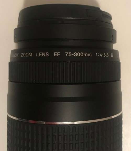 CANON LENS 75-300mm F4-5.6 III IN EXCELLENT WORKING CONDITION WITH BOX