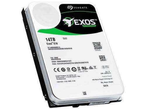 Seagate Exos X16 14TB HDD 3.5` NEW seaaled - ST14000NM001G-15% OFF