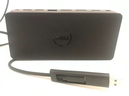 DELL D6000 UNIVERSALUSB DOCKING STATION WITH POWER CODE IN EXCELLENT WORKING CONDITION