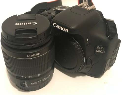 CANON EOS 600d WITH 18-55mm 1:3,5-5.6 III IN EXCELLENT  WORKING CONDITION 10% OFF ON FULL PRICE