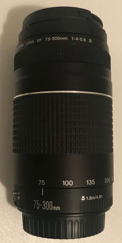 Canon Lens 75-300mm F4-5.6 III IN Good workINg Condition