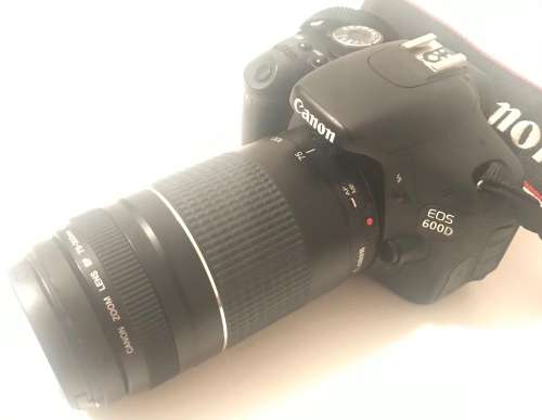 CANON EOS 600d WITH 75-300mm 1:4-5.6 III IN EXCELLENT  WORKING CONDITION 10% OFF ON FULL PRICE