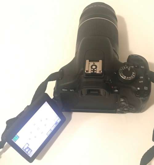 CANON EOS 600d WITH 75-300mm 1:4-5.6 III IN EXCELLENT  WORKING CONDITION 10% OFF ON FULL PRICE