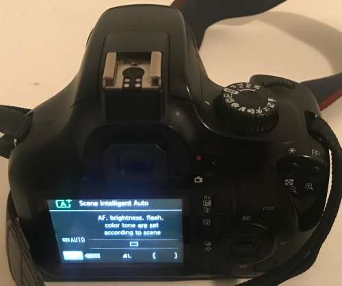 Canon 4000d Body only with Battery - In Good Working Condition