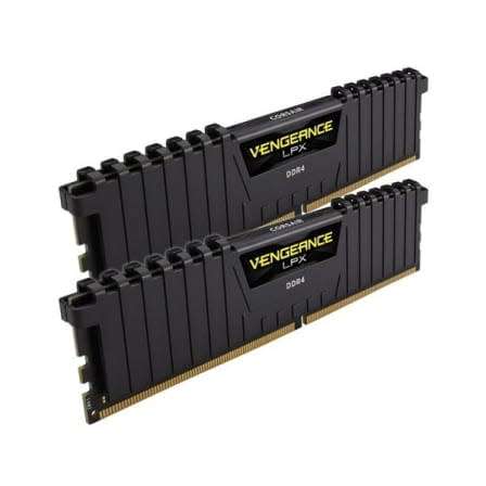 Corsair VENGEANCE® LPX 16GB (2 x 8GB) DDR4 DRAM 3200MHz C16 Memory Kit - Black New Seald