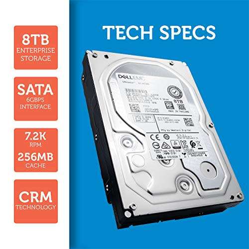 Western Digital - 8tb (HUS728T8TALE6L0 Dell EMC - Western Digital)  3.5` HDD New Sealed