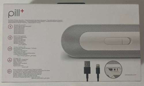 Beats Pills Plus A1680 Wireless Bluetoorh Speakers White - New Sealed