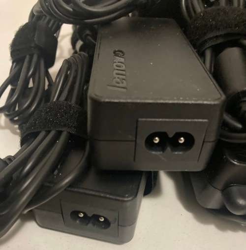Lenovo 65W USB YELLOW TYPE ORIGINAL CHARGER  IN GOOD WORKING CONDITION
