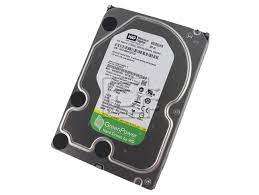 WESTERN DIGITAL GREEN POWER 2TB HARD DRIVE -NEW