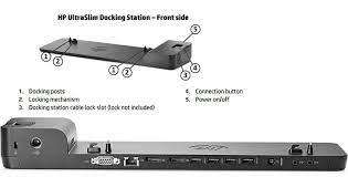 HP D9Y32AA Ultra Slim Docking Station IN GOOD WORKING CONDITION
