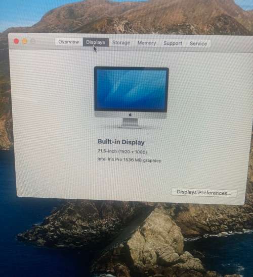 iMac Slim (21.5-inch, Late 2013) 2.7GHz Quad -Core Intel Core I5 8gb 1TB Hdd Magic Mouse & Keyboard