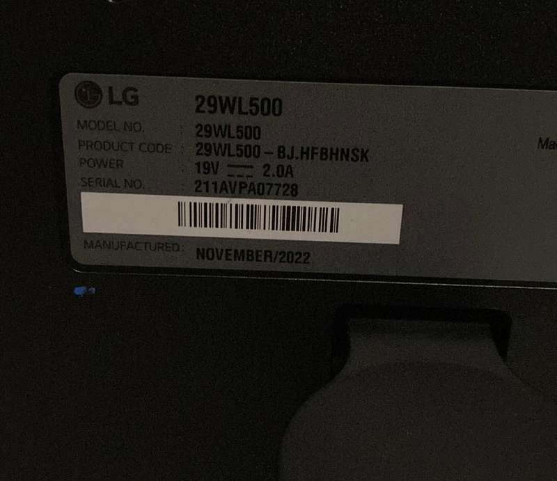 LG 29`` 21:9 UltraWide Full HD IPS LED Monitor Excellent Condition