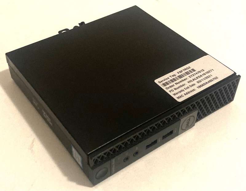 Dell Optiplex 7040 Micro Pc i7 6th Gen 8gb Ram 240gb Ssd Excellent Working Condition