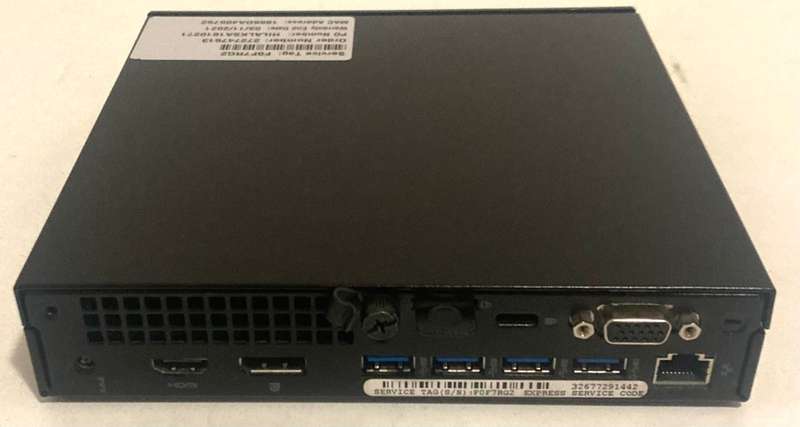 Dell Optiplex 7040 Micro Pc i7 6th Gen 8gb Ram 240gb Ssd Excellent Working Condition